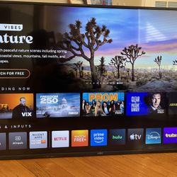 Vizio 60” 4K HDR Smart TV In Excellent Condition 
