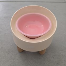 MS ceramic animal bowl, pink