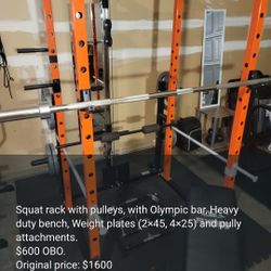 Squat Rack 600 Obo