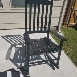 Black Rocking Chair 