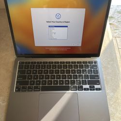 2020/23 MacBook Air 13 M1 8GB 256GB Storage Space Grey 