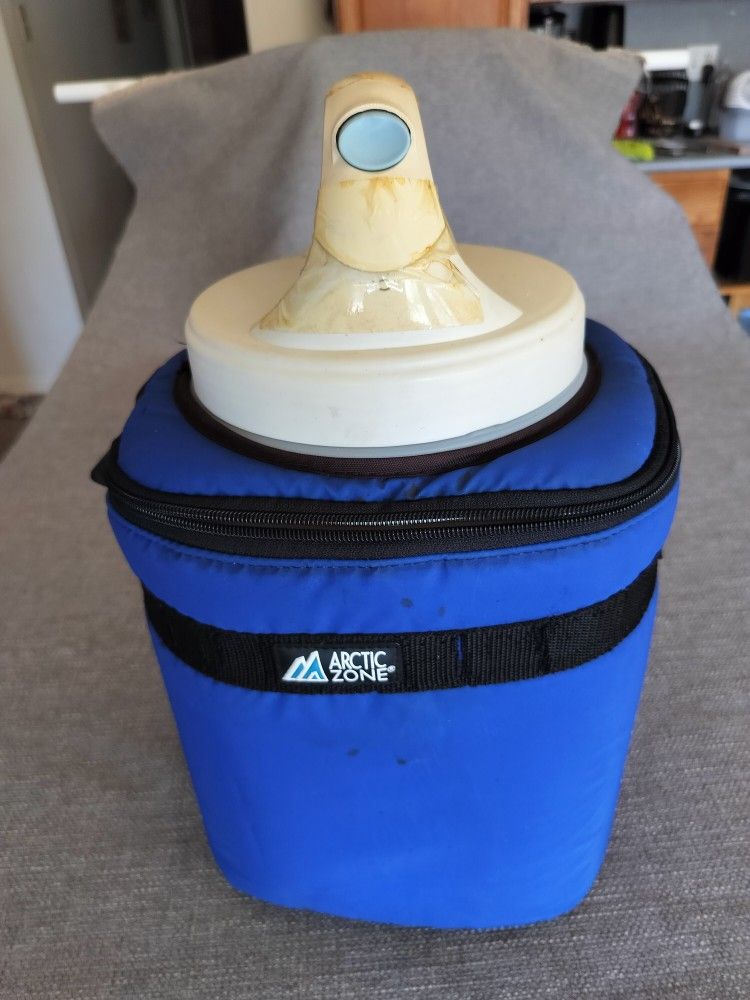 Portable Insulated Beverage Cooler-Dispenser