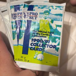 Unopened Packs ProSet 1990/91 Collector Cards