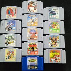 13 Authentic Nintendo 64 Games