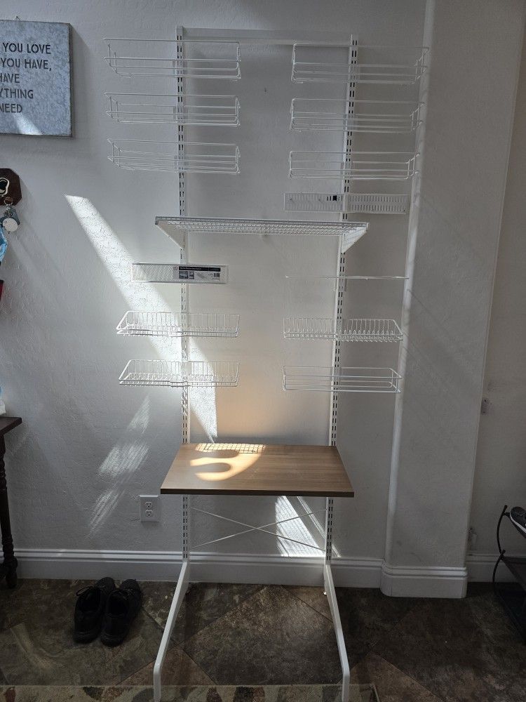 Media Shelving Unit $60