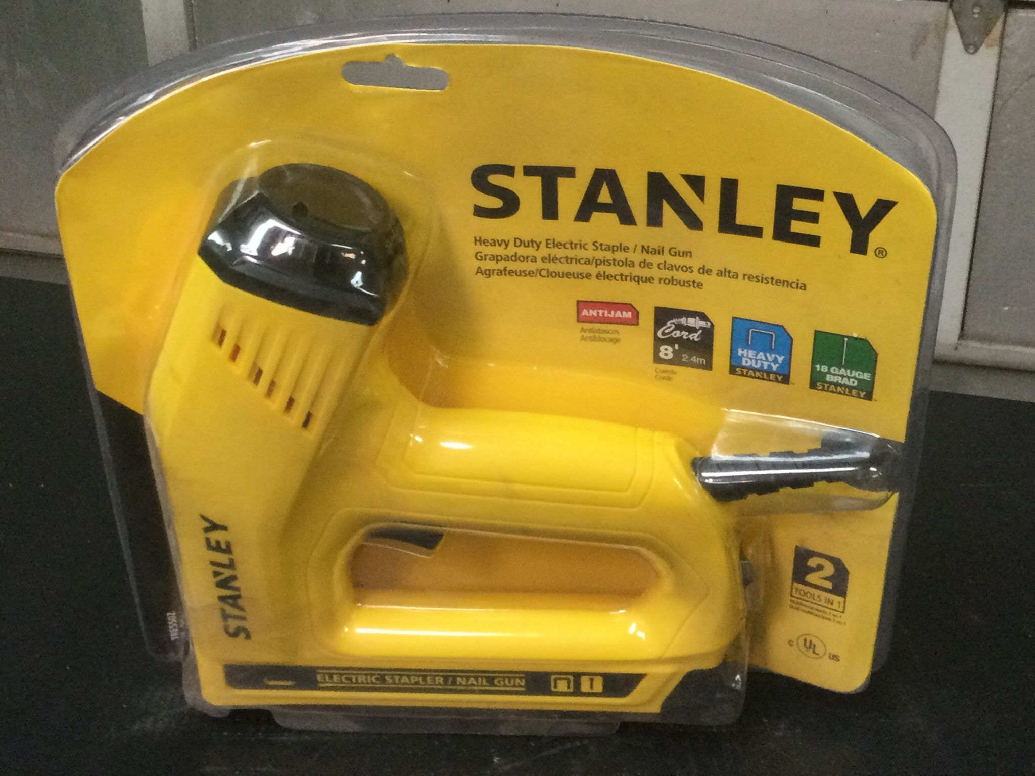 Stanley Heavy Duty Electric Staple/nail Gun. 8”