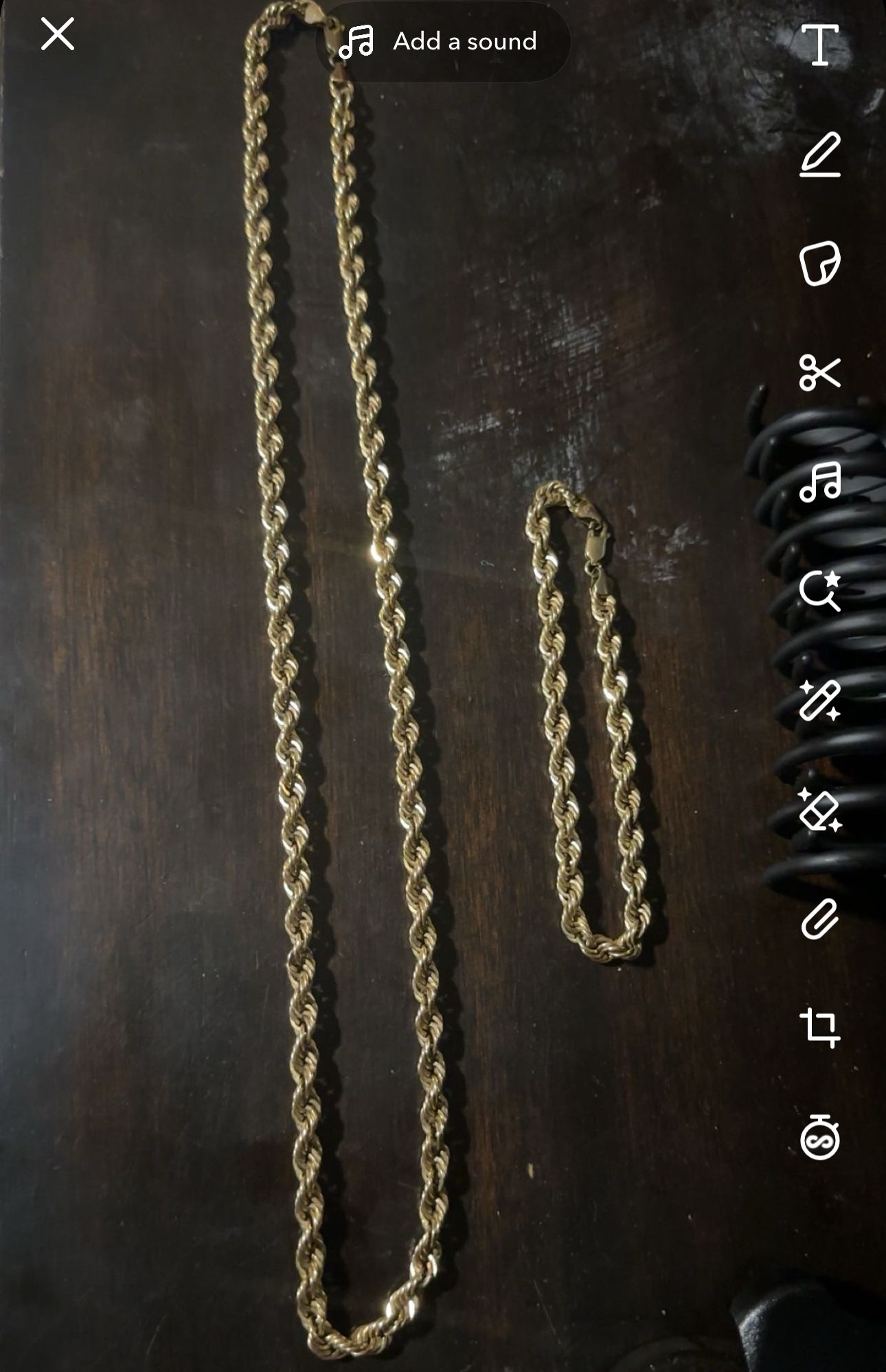 Necklace And Bracelet