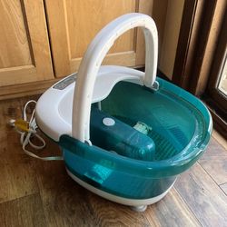 HoMedics Deep Soak Duo Footbath with Poweroll Massage