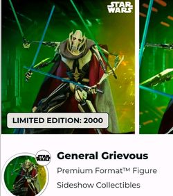 Sideshow General Grievous Premium Format Figure