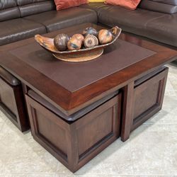 Coffee Table With Storage - UNIQUE