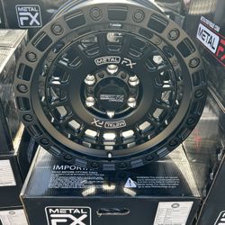METAL FX OFFROAD HITMAN 6x139.7 Size 17x8.5 ET:0mm SATIN BLACK
