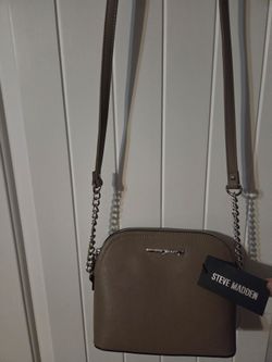 Steve Madden Taupe Crossbody Bag