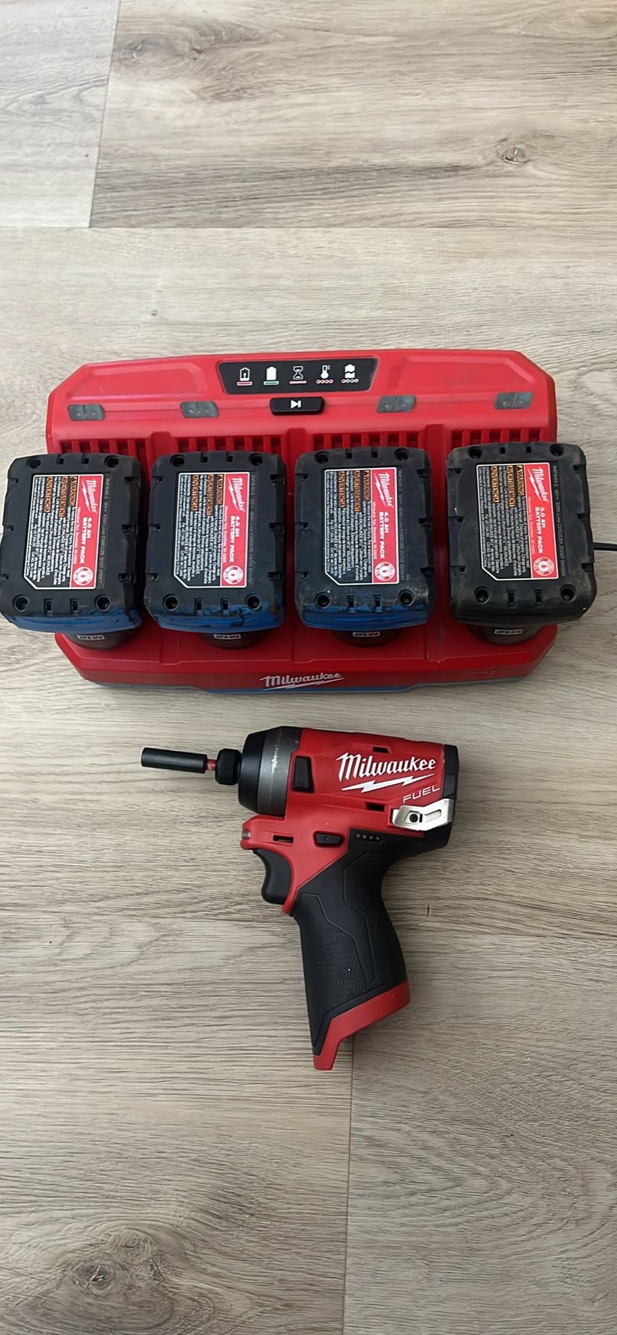 Milwaukee Impact And Battery Pack 