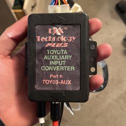 Toyota Tacoma Stock Radio Aux Plug