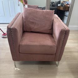 Pink chair