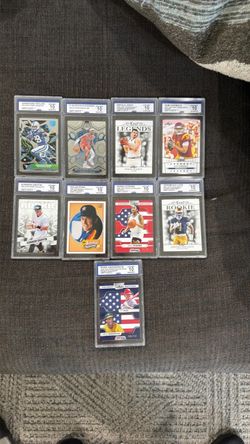 Misc. Graded Sports Card Slabs CCG Gem Mint 10