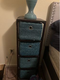 Turquoise/Teal drawers