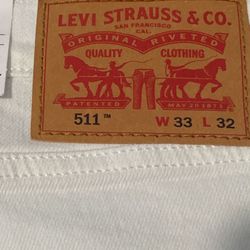 33x32 Levi’s Men’s 511 Slim Jeans