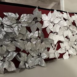  Clip Poinsettia Ornaments