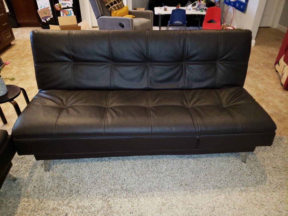 Serta Morgan Convertible Sofa Futon Couch