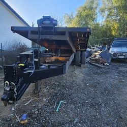 24ft Havey Duty Tfully Tilt Trailer 