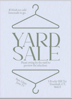 Yard sale