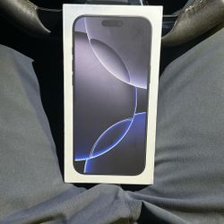 iPhone 16 Pro Max 512gb Brand New In Box Sealed