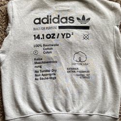 Adidas Large Grey Sweater For Men