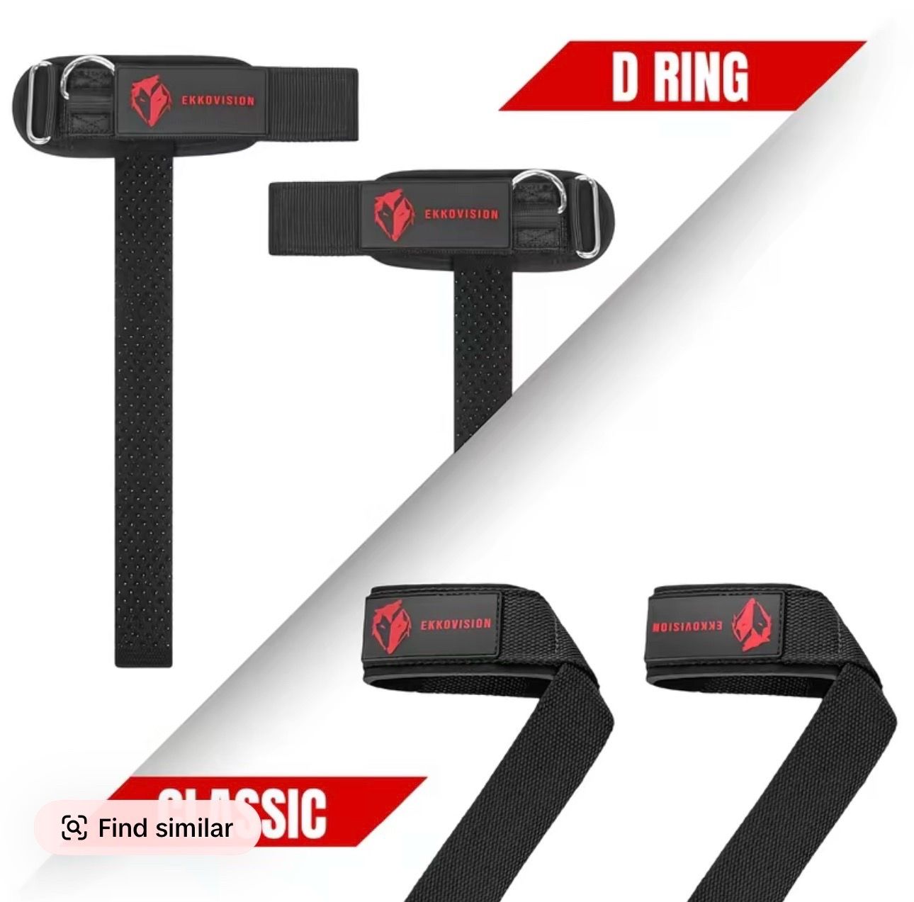 Ekkovision lifting straps classic