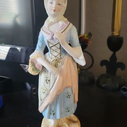Vintage Porcelain Bisque Reproduction Figurine