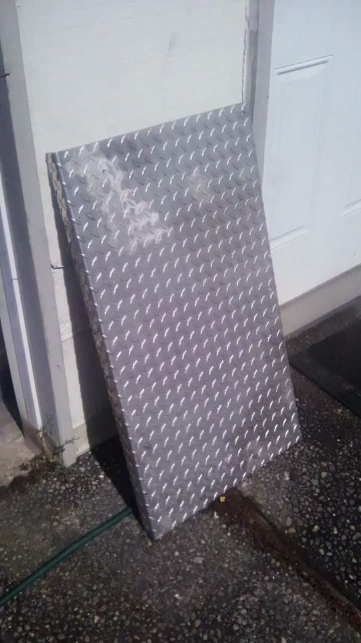 Diamond Plate Steel.. Metal Aluminum Stainless