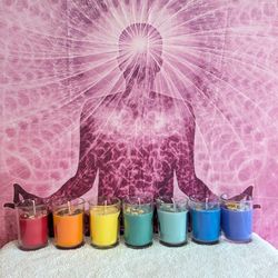 Divine Healing Energy Chakra Candles