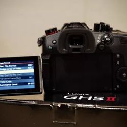 Panasonic LUMIX GH5 II 20.3MP Mirrorless Camera - Black (Body Only)