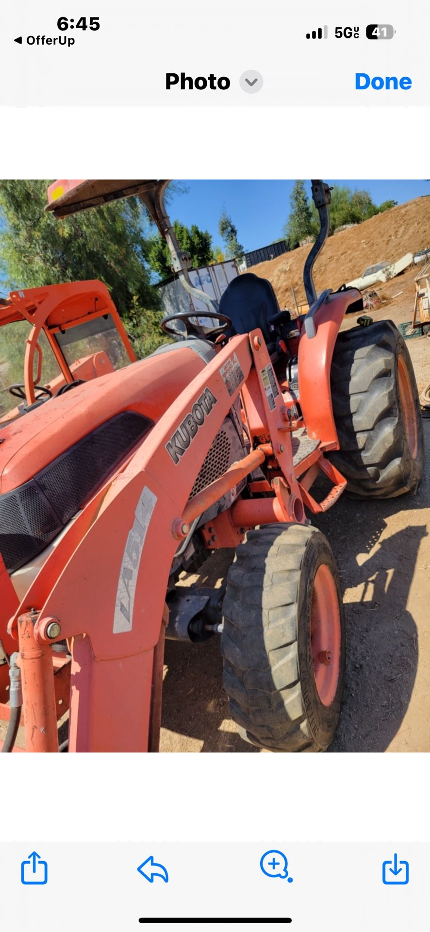 Kabota Tractor L3240 06 Model1500 Hrs Running Great