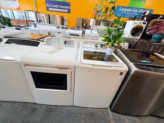 GE washer and dryer no credit needed
