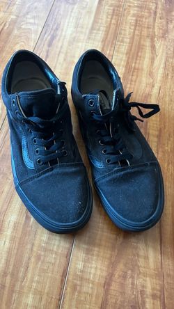 Vans Old Skool All Black Low-Top Sneakers