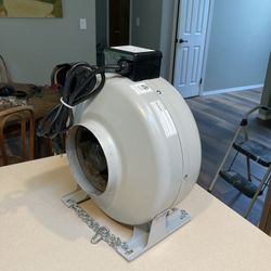 6 in inline Fan