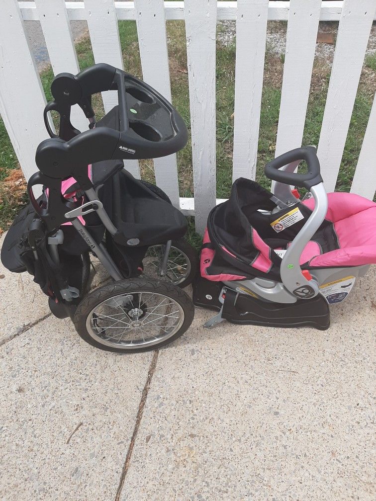 Jogging Stroller And Carseat