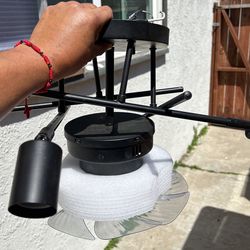 Lámpara Con Ventilador 