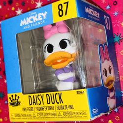 🟪🌼🟠🎀DISNEY DAISY DUCK COLLECTIBLE VINYL DOLL🎀🌼🟠🟪✨