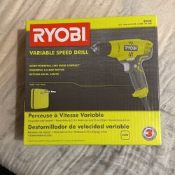 RYOBI Variable Speed Drill