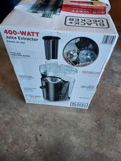 Black+Decker 400-Watt Juice Extractor