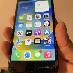 Working Perfectly Fine. Just Cracked Front Screen 