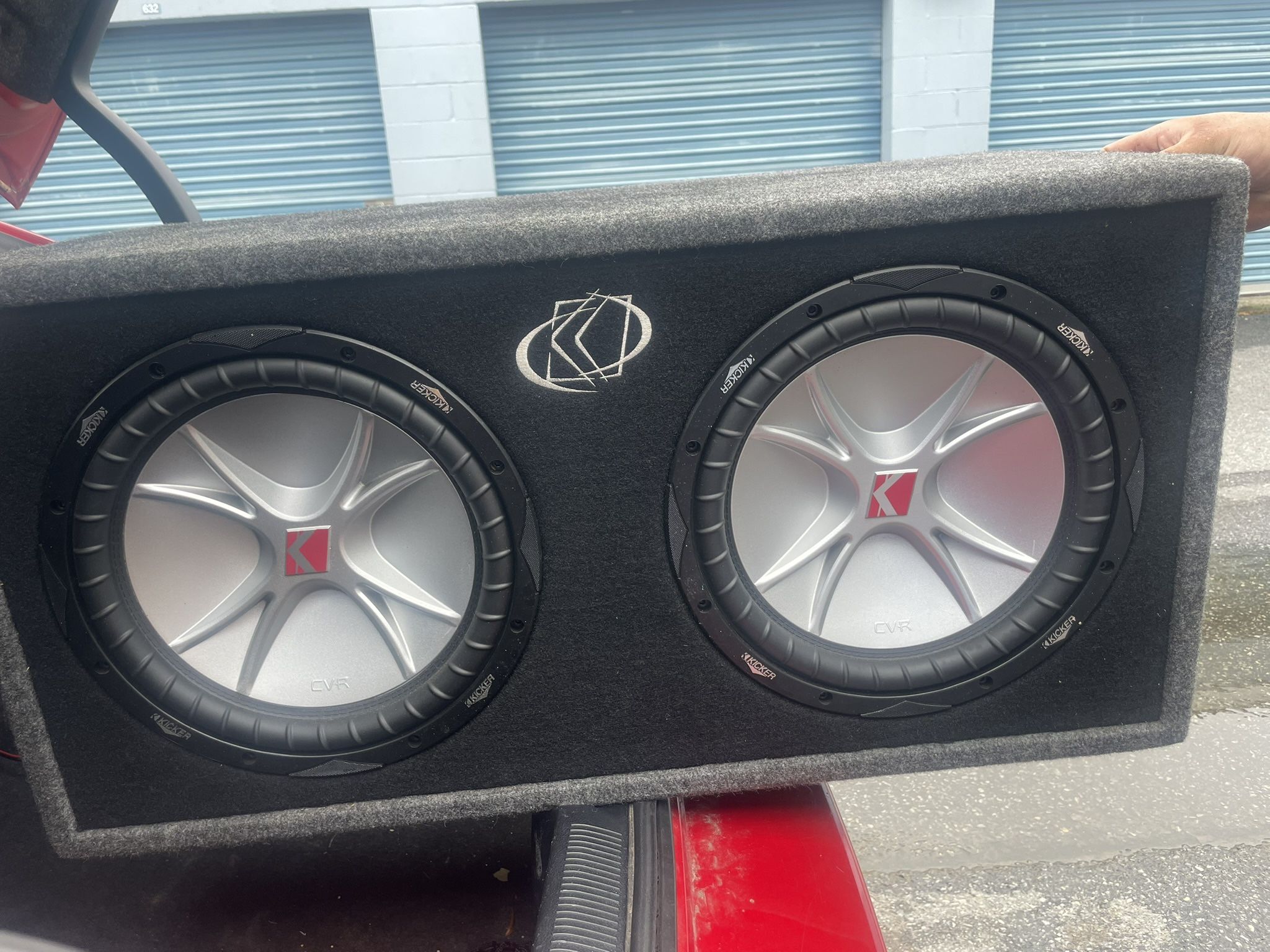 2 CVR 12 Kickers With AMP And wires. 