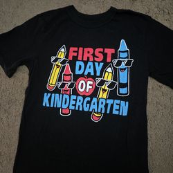 First day of Kindergarten shirt