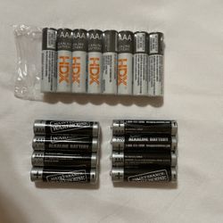 (16) Count of AAA Batteries