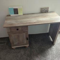 Desk and matching side table
