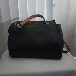 Calvin Klein Two-tone Signature Bag