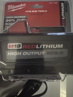 Milwaukee 8.0 Battery