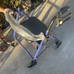 Walker With Seat 